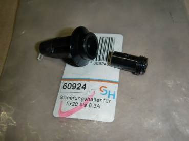 S+H 60924 G-Sicherungshalter 5x20 Front-Einbau